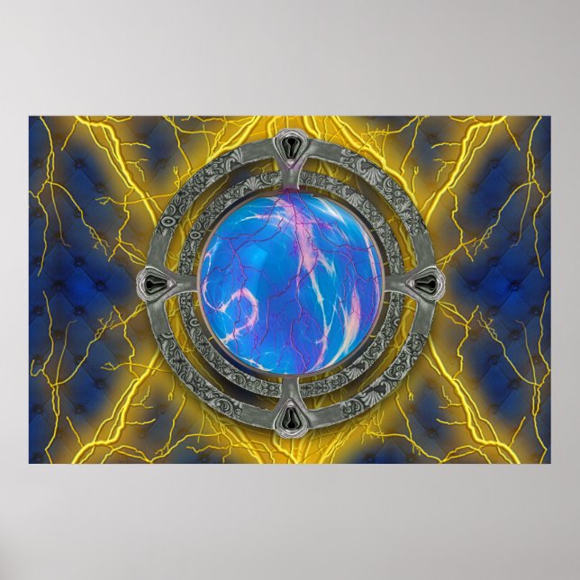 Ancient Mystical Tome of Magic Spells & Potions 7 Poster (Front)