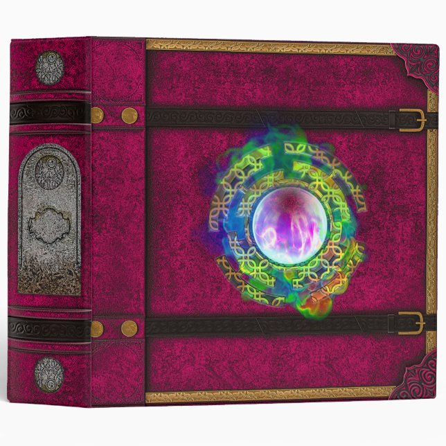 Ancient Mystical Tome of Magic Spells & Potions II Binder (Front/Spine)