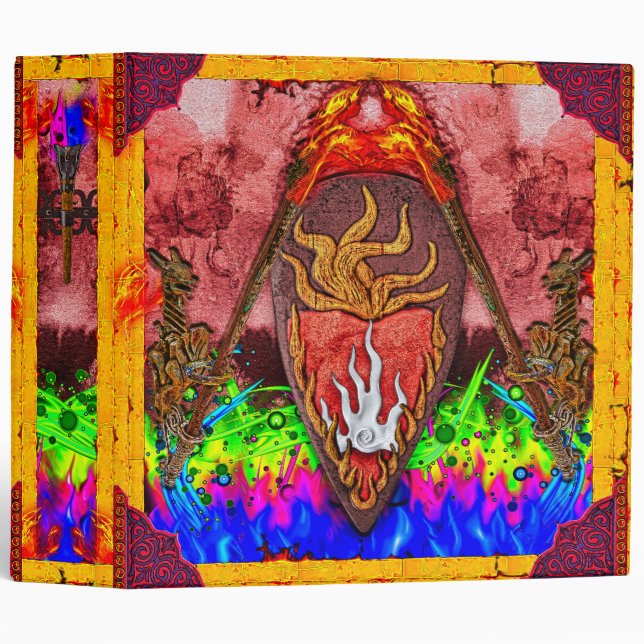 Ancient Mystical Tome of Magic Spells & Potions VI Binder (Front/Spine)