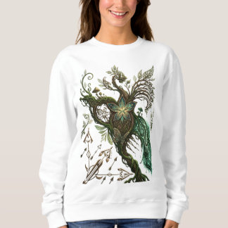 Ancient Nature Spirit Mythical 3D illustration Sweatshirt