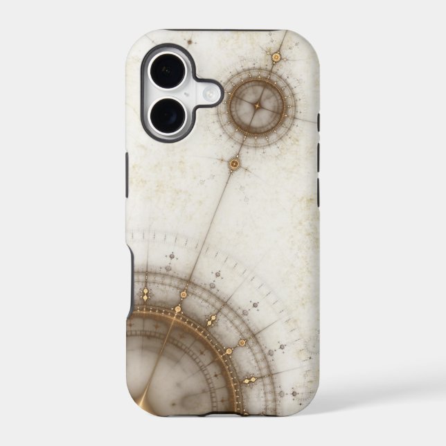 Ancient Nautical Chart, Grunge (Back)