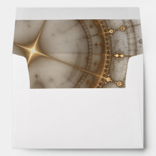 Ancient Nautical Chart, Grunge Envelope