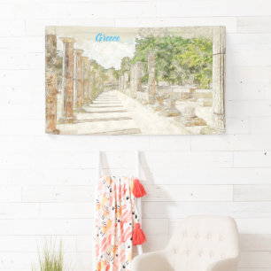 Ancient Olympia, Elis, Greece  Banner