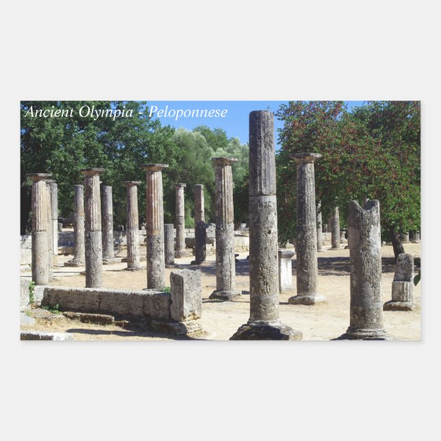 Ancient Olympia - Peloponnese Sticker (Front)
