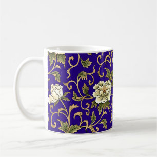 Ancient Oriental Fabric Pattern Mug
