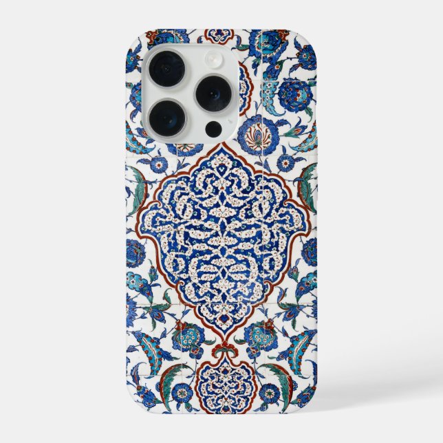 Ancient Ottoman Floral Iznik iPhone Case (Back)