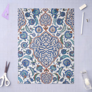 Ancient Ottoman Floral Iznik Tissue Paper