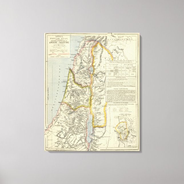 Ancient Palestine 2 Canvas Print (Front)