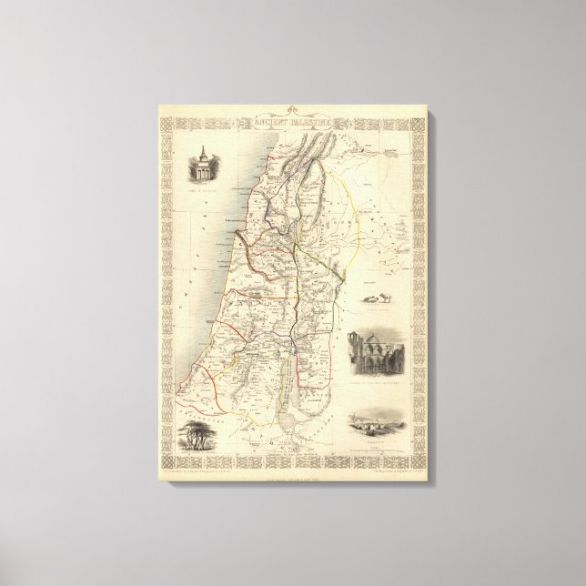 Ancient Palestine Canvas Print (Front)