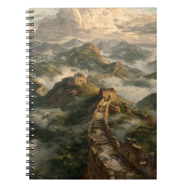 Ancient Path Through the Mist Notebook (Front)