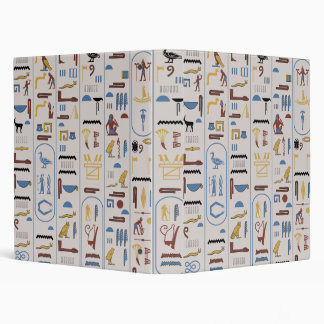 Ancient Pharaoh Archaeology Egypt Hieroglyphics Binder