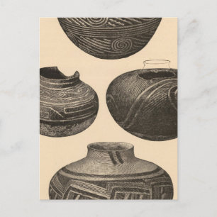 Ancient pottery, Tusayan Postcard