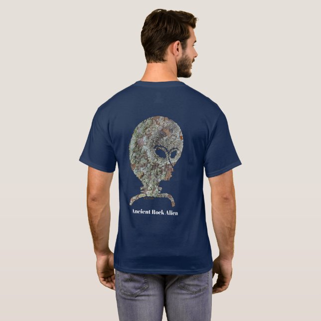Ancient Rock Alien T-Shirt (Back Full)