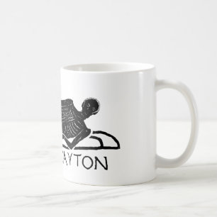 Ancient Roman Artifact Know Thyself Skeleton Coffee Mug