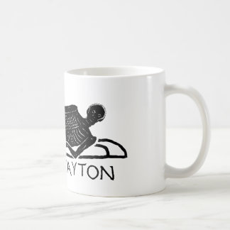 Ancient Roman Artifact Know Thyself Skeleton Coffee Mug