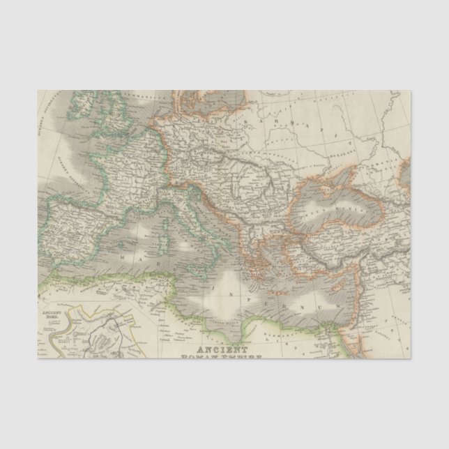 Ancient Roman Empire Tissue Paper (Front)