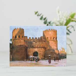 Ancient Roman Historic Architecture Invitation