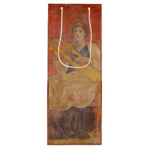 Ancient Roman Pompeii Neighbour Fresco Musician Ar Wine Gift Bag