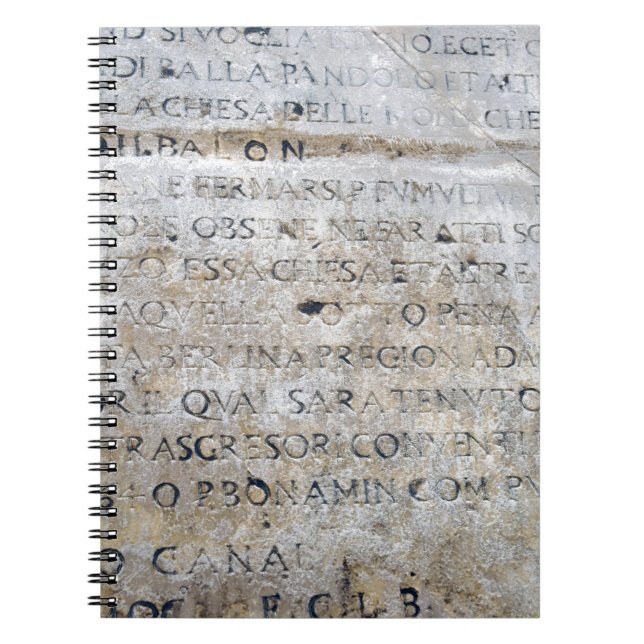 Ancient Roman Sign Notebook (Front)