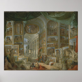 Ancient Rome by Giovanni Paolo Panini Print
