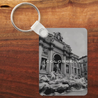 Ancient Rome Colosseum , Historic Roman Travel Keychain