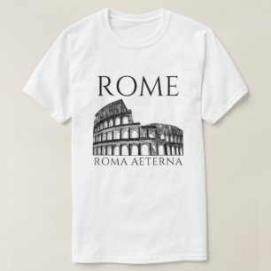 Ancient Rome Colosseum , Historic Roman Travel T-Shirt