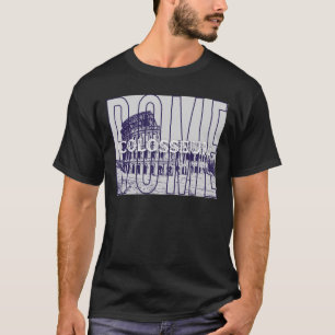 Ancient Rome Colosseum , Historic Roman Travel T-Shirt
