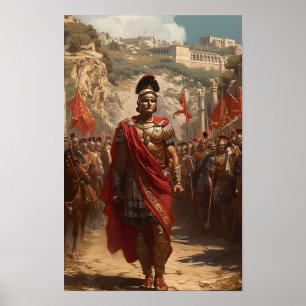 Ancient Rome Empire Poster - Glorious Soldiers