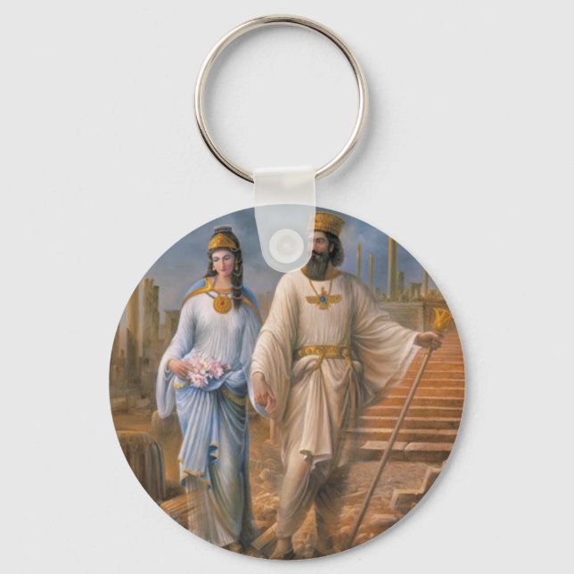 Ancient Royalty Keychain (Front)