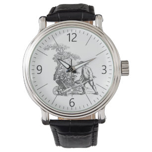 Ancient rural artwork watch