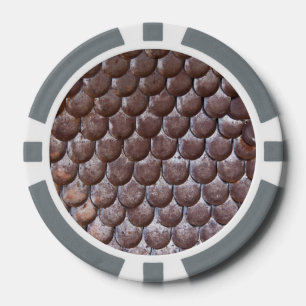 Ancient scale armour poker chips
