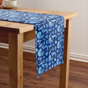 Ancient sea animals: Trilobites, Anomalocaris... Short Table Runner