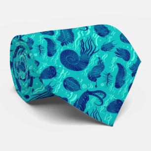 Ancient sea animals: Trilobites, Anomalocaris... Tie