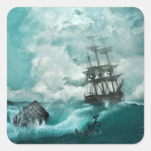 ancient ship stickers