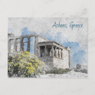 Ancient Sites Acropolis in Athens, Greece Postcard