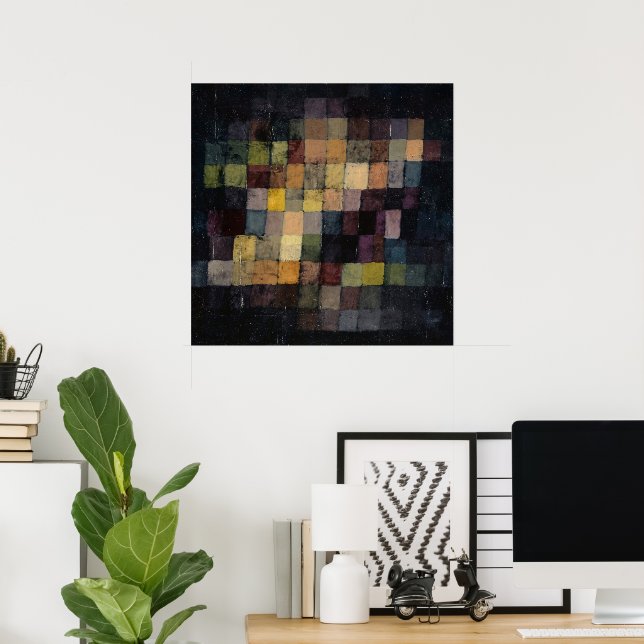 Ancient Sound by Paul Klee Poster (Home Office)