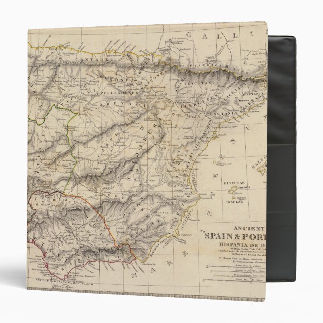 Ancient Spain, Portugal Binder (Front/Inside)