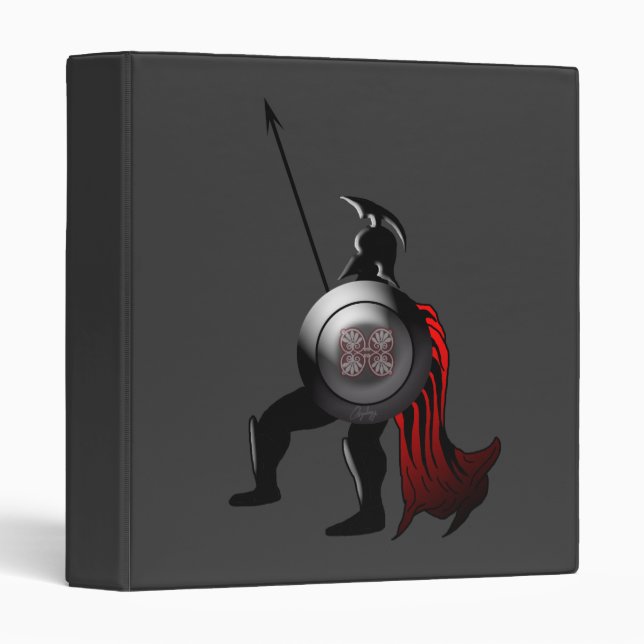 Ancient Spartan Warrior Binder (Front/Spine)
