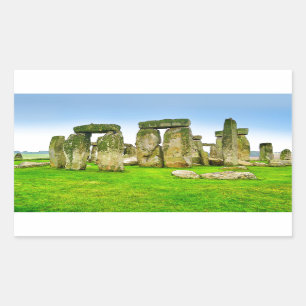 Ancient Stonehenge Standing Stones in Summer Art Sticker