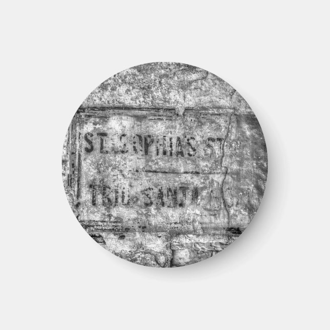 Ancient Street Sign Malta Magnet (Front)