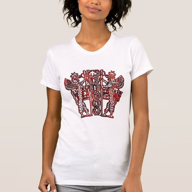 Ancient Sumerian Caduceus T-Shirt (Front)
