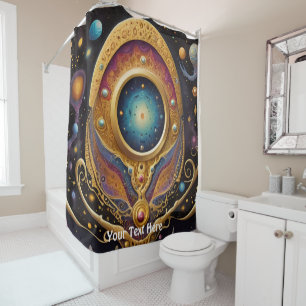 Ancient symbols in vibrant Abstract Design