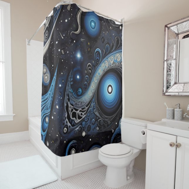 Ancient symbols pattern in vibrant Abstract Design (In Situ)