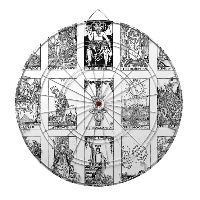 ancient tarot dartboard (Front)