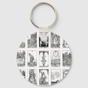 ancient tarot keychain