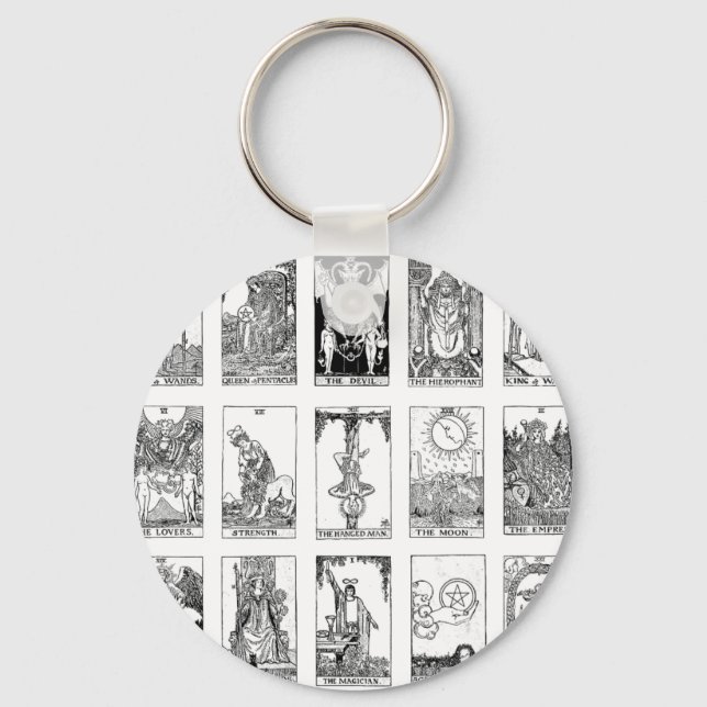 ancient tarot keychain (Front)