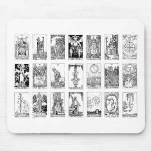 ancient tarot mouse pad