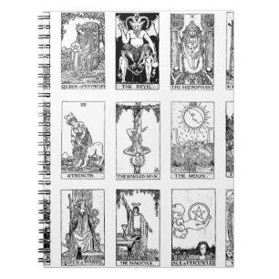 ancient tarot notebook