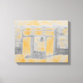 Ancient Temple Canvas Print