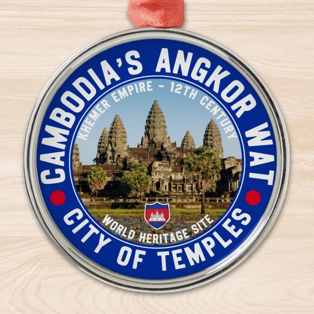 Ancient Temples of Cambodia – Angkor Wat Metal Ornament (Creator Uploaded)